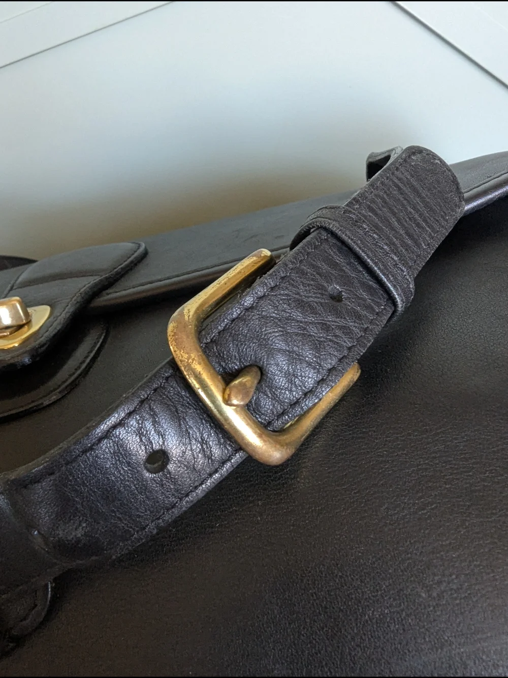 Vintage Coach BeekmanBriefcase (Style No. 5266), a highly sought-after silhoue